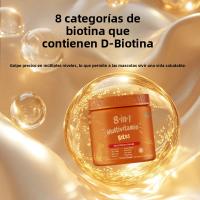 Suplemento nutricional multivitamínico 8 en 1 con condroitina para perros, en gránulos blandos multifuncionales（Forma de corazón, 2.5g por gránulo, 120 gránulos por botella） - details 3