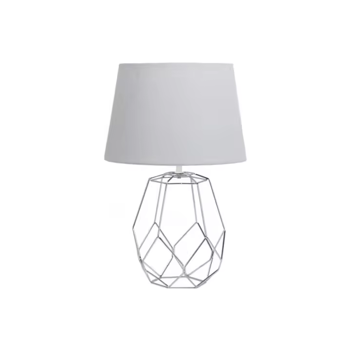 Fabrilamp - Sobremesa Labeo 1xe27 Cromo 51.5x33x33 Cm - 1