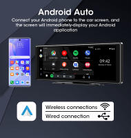 Vtopek Pantalla Multimedia Portátil Para Coche 10.26 Pulgadas Con Wireless Carplay Android Auto Touch Screen BT Video Stereo - details 4