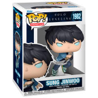 Funko Pop Manga Solo Leveling Pack Completo X 4 Unidades Sung Jinwoo 1982 Cha Hae-In 1983 Yoo Jinho 1984 Igris 1985 Figura Coleccionable - details 6