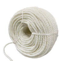 Cuerda blanca trenzada 8mm. Multifilamento para trincaje, amarre y decoración. Longitud a elegir | Suministros Castro - details 0