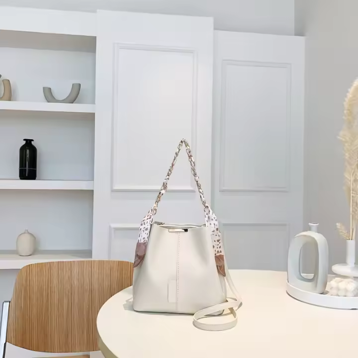Bolso casual para hombre, bolso impermeable para mujer, bolso de compras de estilo universitario de cuero PU - 1