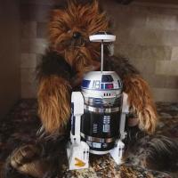 Tetera De Café Manual Star Wars R2-D2 960ml Acero Inoxidable Robot Cartoon Para Oficina Y Hogar Miniatura Termo Moka - details 4