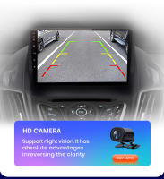 AWESAFE inalámbrico CarPlay Android Auto Radio para Ford Escape Kuga 2 2013 2014 2015 2016 coche reproductor multimedia GPS 2 din autoradio volante controles RDS Bluetooth - details 13