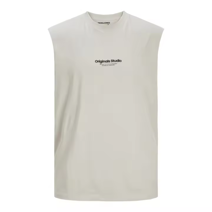 Camiseta Sleeveless Tirantes Beige Jack and Jones - 1