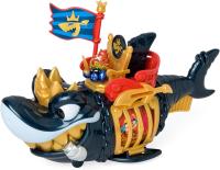 PIRATIX King Shark Golden Teeth – Tiburón articulado, con una jaula para capturar a los Piratix rivales. Contiene 1 tiburón, 1 Tesoro Exclusivo, 1 Piratix Exclusivo y 1 Accesorio - details 2