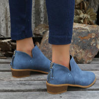 SP Zapatos de mujer de talla Grande otoño 2012 Botas de ante para Mujer Botas Chelsea Martin para Mujer Botas Cortas y Botas desnudas de estilo Británico, - details 14