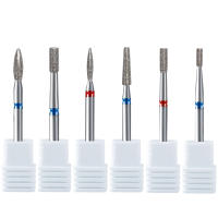Brocas De Diamante Para Uñas Herramienta De Pulido De Manicura Y Pedicura Limpiador De Cutículas Para Taladro Eléctrico Uso En Salón O Hogar - details 10