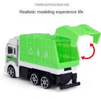 Juego De Modelos De Camiones De Incendio Y Coches Para Niños Kit De Juguete De Ingeniería Con Avión Y Tren Excavadora Regalo Para Niños - details 2