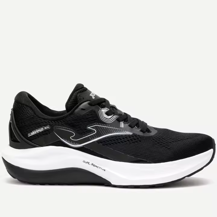 Zapatillas de Hombre Running Joma Hispalis 2501 Negro - Calzado Deportivo para Runners con Gran Confort y Estabilidad - Marca Joma - 1