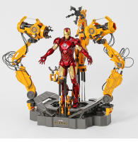 Figura De Acción Iron Man 1:10 ZD Toys Mark3 Tony Stark Armadura De Guerra 18cm Juguete De Colección Para Adolescentes Y Adultos - details 35