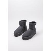 Krack Core MERITX Botines Con Plataforma Mujer Gris - details 0