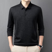 Camisa Polo Para Hombre Casual Larga Con Insignia Color Sólido Moda Transpirable Cómoda Versátil Top Para Negocios - details 19