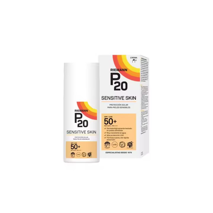 P20 RIEMANN SENSITIVE SKIN 50+ 200 ML PROTECTOR SOLAR PIELES SENSIBLES - 1