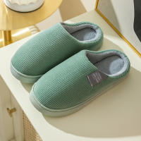 Zapatillas De Peluche Para Hombres Invierno Calor No Eslipes Comodidad Plush Para Interior Y Dormitorio Parejas - details 9