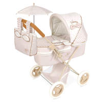 DeCuevas Toys,Coche de muñeca plegable con sombrilla, muñecas de hasta 48 cm, bebes reborn el regalo para niñas (85078) Muñecas para niñas muñecas j - details 0