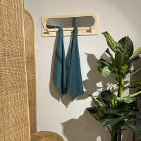 MEVAK LIVING - Pack 2 Paños de Algodón Kila - 50x70cm - Rayado y Liso - Flecos y Cinta Colgante - 5 Colores - details 5