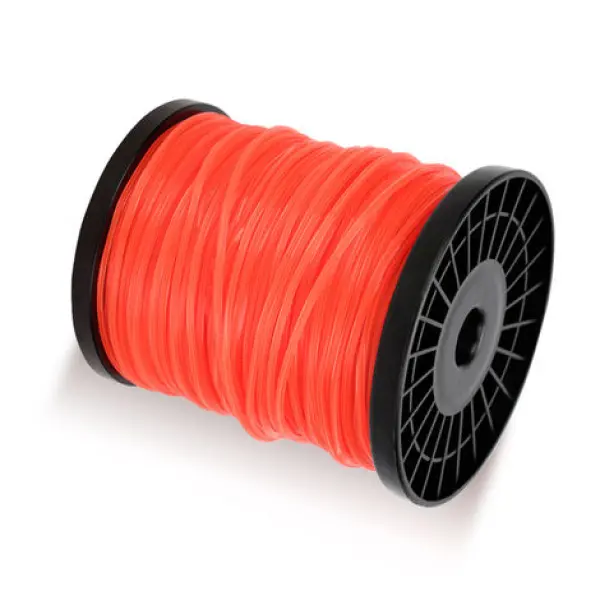 Hilo de corte universal para desbrozadora, 100M, hilo de nailon (Cuadrado-2,4mm) - 1