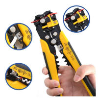 Ajustable Cortador De Cable Y Desencapador Automático Multifuncional Herramienta Manual Para Terminales Y Enchufes - details 4