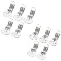 20Pcs Clip De Zapatos En Acero Inoxidable Blanco Herramientas De Bricolaje Para Manualidades Y Accesorios De Moda Color Plata - details 8