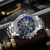 Reloj De Cuarzo Para Hombre 2024 Nueva Llegada Alta Calidad Estilo Casual Grande Dial Analog Reloj De Pulsera De Moda - details 6