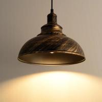 Lámpara Colgante De Hierro Fundido Creativa Y Moderna Para Decoración De Oficina Estilo Industrial Retro Personalizada Monofruto Iluminación Para Sala De Estar Estudio Dormitorio Hotel - details 3
