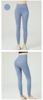 Leggings De Yoga Para Mujer Pantalones Deportivos Terciopelosos Sin Costuras Adecuados Para Gimnasio Y Fitness Pantalones De Ejercicio De Cintura Elástica Material Kam Ammonia - details 30
