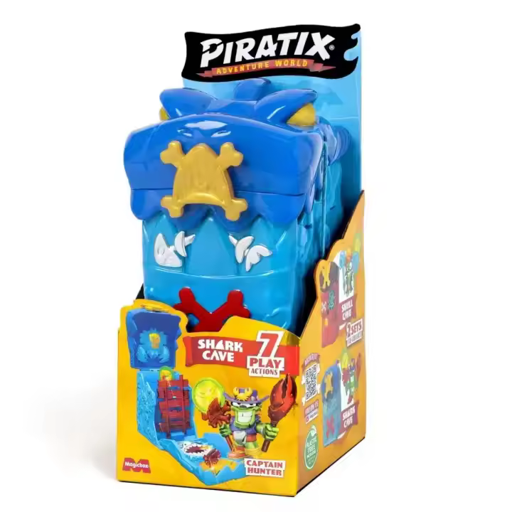 Piratix Secret Shark Cave con figura exclusiva 36044 MAGICBOX - 1