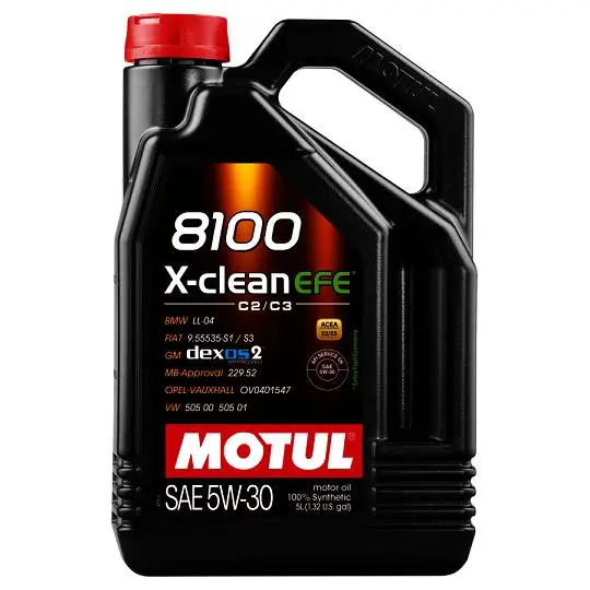 NA Motul 8100 X Clean Efe C2 C3 - 1