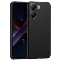 Funda Compatible Con XIAOMI POCO X7 PRO Carcasa Básica, Forro Gel TPU Silicona Líquida Mate Suave Flexible, Ligera, Color Negro Transparente, Ajuste Perfecto, Acceso Conectores, Case Meloenvias mle18 - details 0