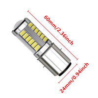 2pcs BA20D H6 Bombilla De Faro Para Motocicleta LED 5730 5630 33SMD Luz Motocicleta 6000K 12V Blanco Para Scooter Y Motorbike - details 9