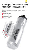 Botella De Agua Para Bicicleta ESLNF 710ML Plástico PP5 Para Deportes Al Aire Libre Correr Escalar Sujeta Con La Mano Vaso Portátil Taza De Bicicleta - details 4