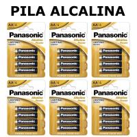 PILA ALCALINA PANASONIC AA 1.5V LR06 ESPECIAL DURACION,CAJA DE 6 PACK DE 4 UNIDADES,24 PILAS,PANASONIC,FESPU - details 0