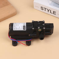 Bomba De Agua Diáfragma Micro Eléctrica 70W DC 12V Para Lavado De Coche Alta Presión Con Interruptor Automático 6L/min Self-priming - details 6