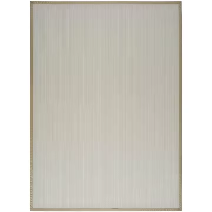 ATTICGO Alfombra de Interior y Exterior Estilo Liso en Beige - Tecno 21022 | 60X110, 100X150, 140X200 cm - 1