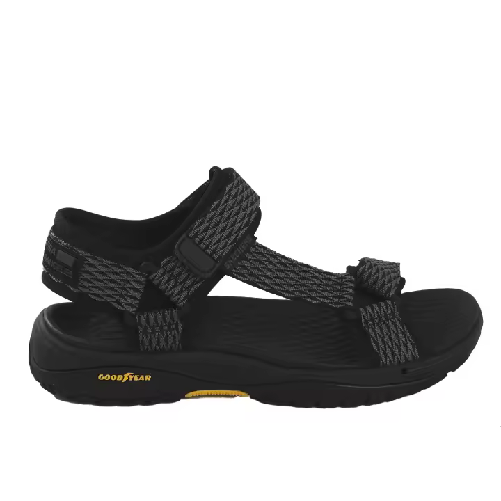 Skechers mod. 204351 BKGY Sandalia velcro montaña para Hombre - 1