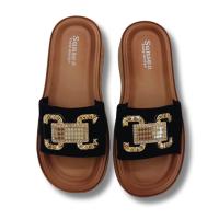 Sandalias para mujer con la suela antideslizante con un diseño de pala marca sunsea - details 3