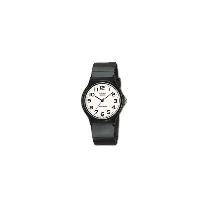 Reloj Casio Caballero MQ-24-7b2 números negritos esfera blanca MQ-24-7b2 - 1