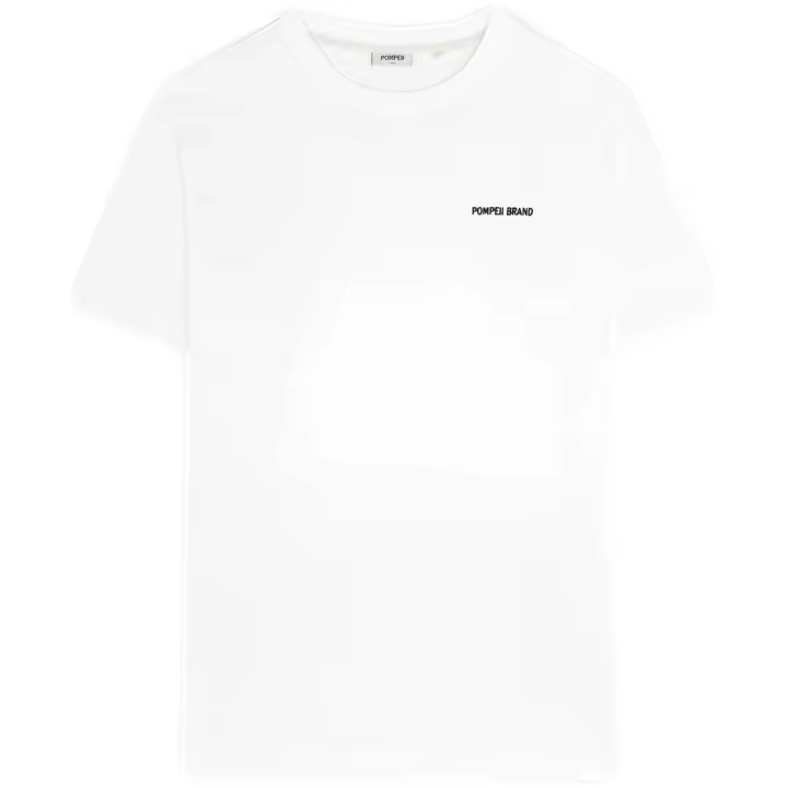Camiseta Pompeii Brand White Logo Tee para Hombre en color Blanco - 1