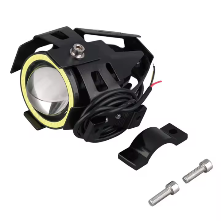 Luz delantera LED para manillar de bicicleta eléctrica, entrada de Faro, cc 12V-80V, Scooter Eléctrico - 1