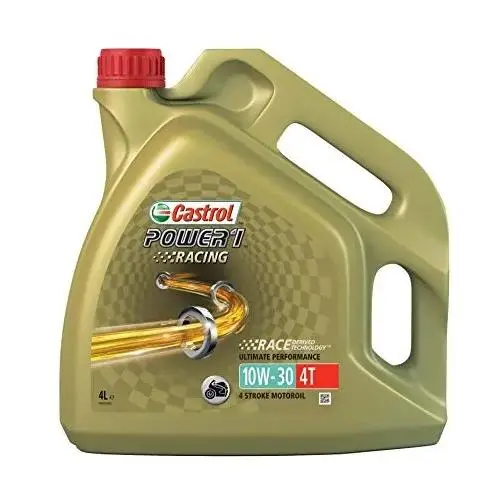 Castrol POWER1 Racing 4T 10W-30 Aceite de Moto 4L - 1