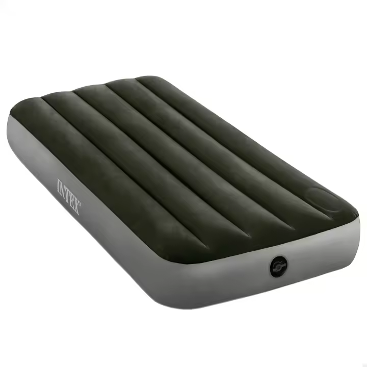 Colchón hinchable doble con hinchador prestige downy con fiber-tech INTEX - 1