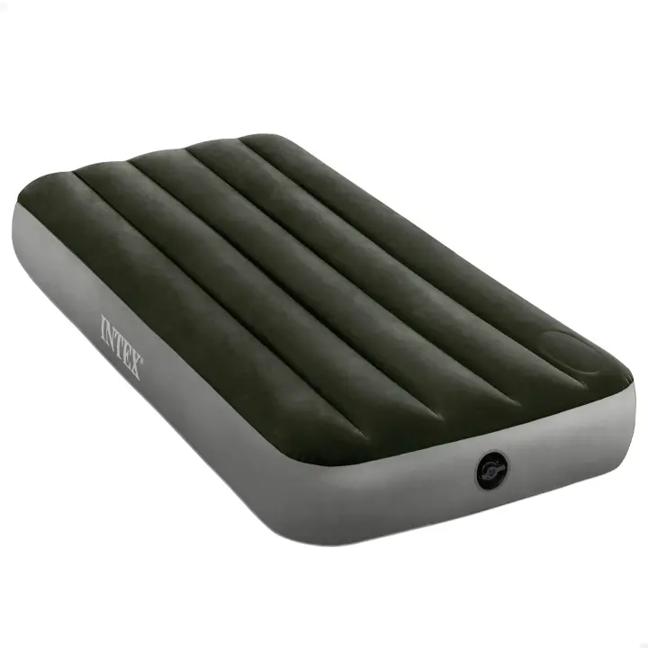 Colchón hinchable doble con hinchador prestige downy con fiber-tech INTEX - 1