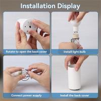 Lámpara De Techo LED Con Bombilla Reemplazable GU10 Para Dormitorio Porche Sala De Estar Fuente De Aluminio 85-265V AC - details 12