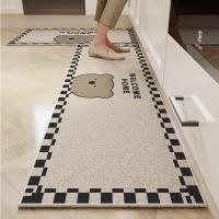 Vikama Alfombra De Cocina Impermeable Y Anti-Derrame De Velours Cristal Durable Y Resistente Al Polvo Con Patas Antideslizantes Para Sala De Estar Y Baño Fácil De Limpiar Máquina/Hand Wash - details 6