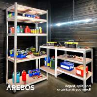 AREBOS 2X Estanteria Metalica | Estanterias Almacenaje 180x90x40cm | 875 kg | Estanterías Metálicas | Estanterias Metalicas Almacenaje | 5 Baldas - details 16