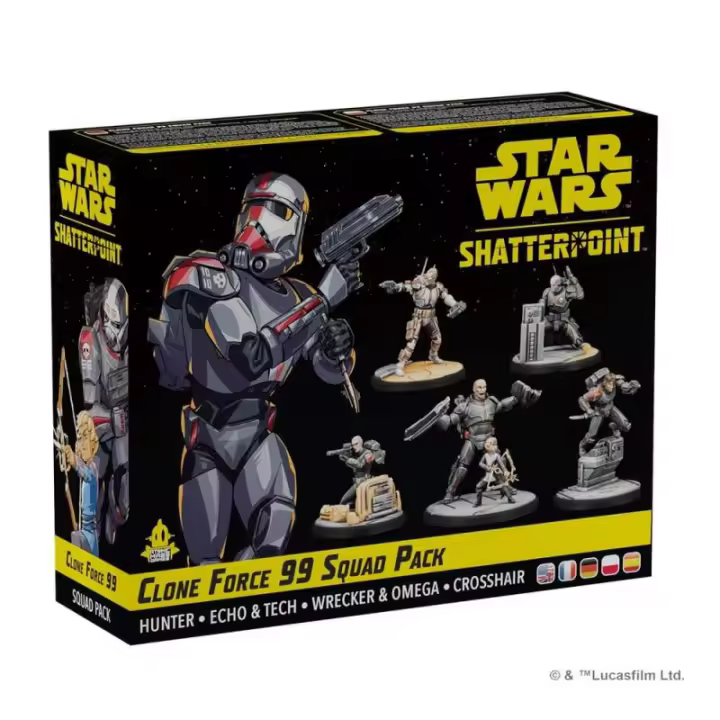 Juego de mesa clone force 99 squad pack edad recomendada 14 años - 1