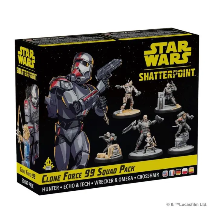 Juego de mesa clone force 99 squad pack edad recomendada 14 años - 1