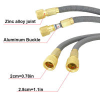 Nueva Camión Riega Juego De Agua Tubo Elástico Retráctil Para Lavado De Coche Alta Presión Con Boquilla Regulable Anti-Abrasión Anti-Corrosión Ajustable Montaje En Pared O Soporte - details 5