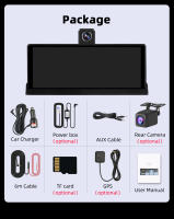 Cámara De Coche JMCQ 10.26" 4K Con Wireless Carplay Y Android Auto Lente Giratoria DVR De Doble Lente Grabadora De Video AI Con Visor Rearm Mirador - details 24